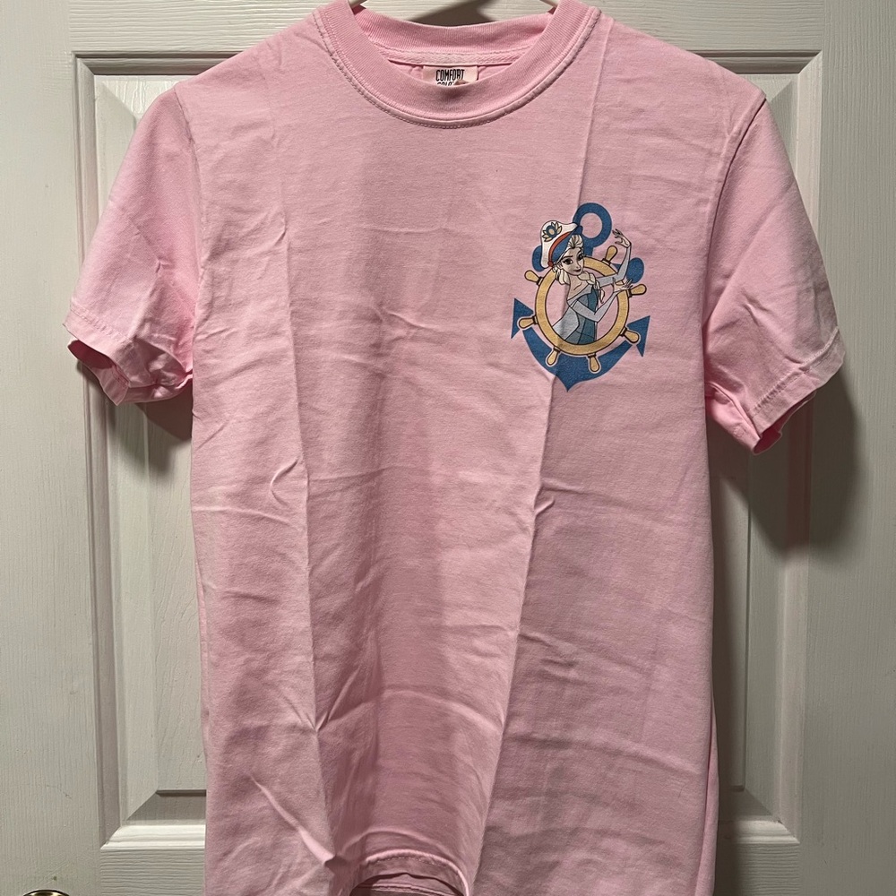 Comfort Colors Pink Crewneck T-Shirt